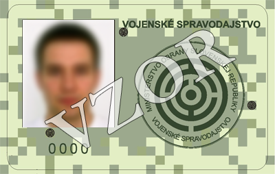 Vzor služobného preukazu